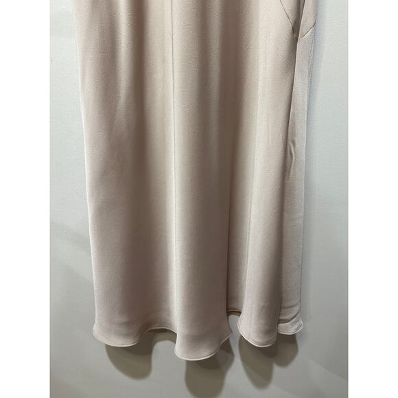 Shona Joy Luxe Bias Cowl Slip Dress Champagne Size 8 NWT Chic Silhouette Satin - Picture 14 of 15